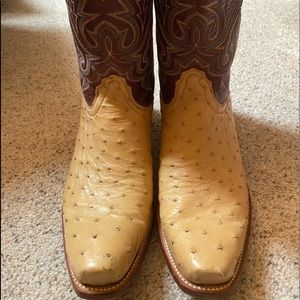 Lucchese ostrich boots